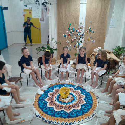 Cerim&ocirc;nia do Lava P&eacute;s - CEAPzinho