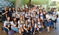 9º ano visita Museu Militar de Panambi