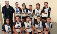 Equipe feminina de vôlei infanto-juvenil está na ONASE Nacional