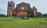Turmas do 7º ano do Ensino Fundamental do CEAP realizam viagem de estudos a Santo Ângelo e São Miguel das Missões