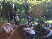 Horta do 3º ano do E. F. do CEAP