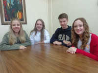 Alunos do CEAP em evento de Liderança Estudantil