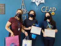 01.12.2020 - Aluna do CEAP é premiada em concurso de Redação da UNIJUÍ