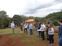 Pesquisa e produção de sementes no foco de saída de estudos