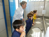 Escovação orientada no Nível 4