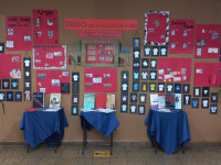 7º e 8º anos Expõem trabalho sobre Tolerância 