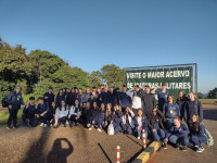 9º ano no Museu Militar de Panambi