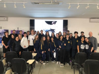 Terceirão em visita de estudo na UNIJUÍ