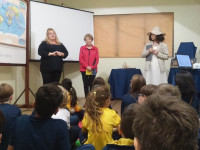 Aula no Museu Escolar