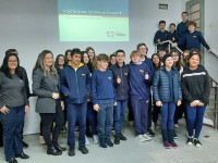 Alunos do 8º Ano, promovem campanha de arrecadação do óleo de cozinha usado