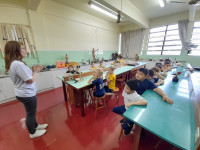 Pré 2 no Laboratório de Biologia