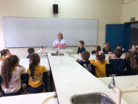 Pré 1 no laboratório