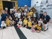 Alunos do Pré 1 e Pré 2 recebem visita 