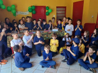 5.6.24 - Turmas do 3º ano do EF visitam a Fazenda Pedra Vermelha - Jóia