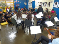 Os sons dos instrumentos no CEAPzinho