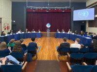 Simulação da COP 29 na Mostra do Itinerário Formativo