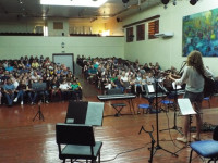 Recital de alunos no auditório