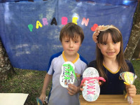 Já sei amarrar cadarços