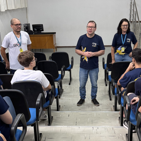 Posse dos l&iacute;deres de turma